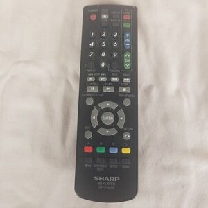 Sharp GA717WJPA‎ BD Player Remote Control Black OEM Replacement Controller